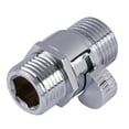 thumbnail image 1 of Brass Shower Valves Water Shut Off Valves with Handle Lever Shower Head Water Saver, 1 of 6
