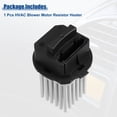 thumbnail image 6 of HVAC Blower Motor Resistor Heater Fit for Volvo XC60 2010-2017 for Volvo S60 2011-2018 Black, 6 of 7