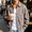 Brown, variant on 2026 Men's Lapel Collar Waffle Textured Bomber Jacket, Zip Sleeve Utility Pocket Elastic Rib Cuff Hem Loose Fit Full Zip Casual Outerwear
