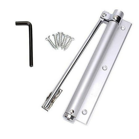 

On Sale Nayueo Doorstop Hardware Door Stopper Door Closer Single Door Automatic Closer Spring Steel Stainless Adjustable Tools & Home Improvement