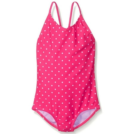 

2-8T Toddle and Little Girls Beach Sport 1-Piece Swimsuit UPF 50+ Sun Protection