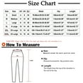 thumbnail image 2 of QUINDOS Wide Leg Womens Pants Trendy High Waisted Long Casual Pants Print Straight Fit Trousers with Pockets, 2 of 4