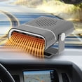 thumbnail image 2 of Calentador De Coche 2 En 1 Calentador De Coche Y Ventilador De Refrigeración Desempañador De Parabrisas Portátil Desempañador Calentamiento Rápido Calentador De Coche De Rotación De 360 ​​° Yuarrent VI012141-03, 2 of 6