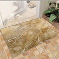 thumbnail image 2 of Marble Brown Rug 3x4ft, Modern Abstract Rug for Entryway, Machine Washable Soft Comfortable Non-Slip Rug for Bedroom Door Mats Porch Hotels, 2 of 7