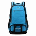 thumbnail image 2 of Double Shoulder Backpack Men's 60L Large Capacity Travel Hiking Bag,Rose red, 2 of 2