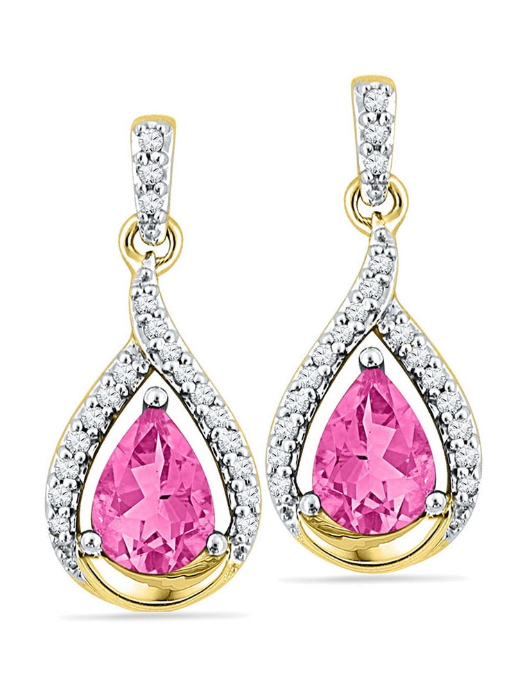 lab created pink sapphire ring lab created pink sapphire ring