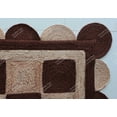 thumbnail image 4 of Chouhan Rugs Natural Jute Scalloped Box Design Rug Bohemian Rug Decor Rug Handwoven Rug Custom Rug Decorative Rug, 4 of 6
