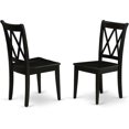 thumbnail image 4 of 5 Piece Dining Table Set for 4 with Round Kitchen Table and 4 Chairs, Black, 4 of 14