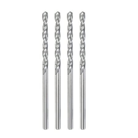 

Uxcell 4 Pack 1.85mm C3/K10 Tungsten Carbide Mini Precision Straight Shank Twist Drill Bits