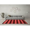 thumbnail image 3 of Ahgly Company Indoor Rectangle Oriental Red Modern Area Rugs, 2' x 3', 3 of 4