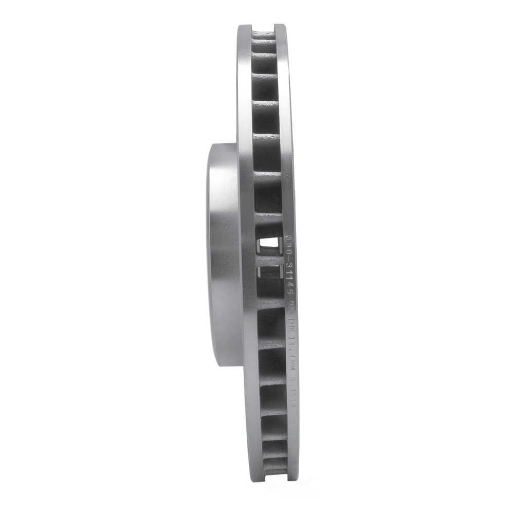 Dynamic Friction Company 631-31145L DFC Brake Rotor - Drilled And Slotted - Silver