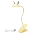 thumbnail image 2 of Clamp Touch Lampe de Table, ABS Col de Cygne Pliable LED Clip sur la Lampe pour Dortoir, 2 of 8