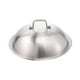 thumbnail image 5 of Tapa para plancha/sartén de metal redonda de 32 cm, acero inoxidable, accesorios de cocina, tapa para para restaurantes, hogar, interiores y, 5 of 9