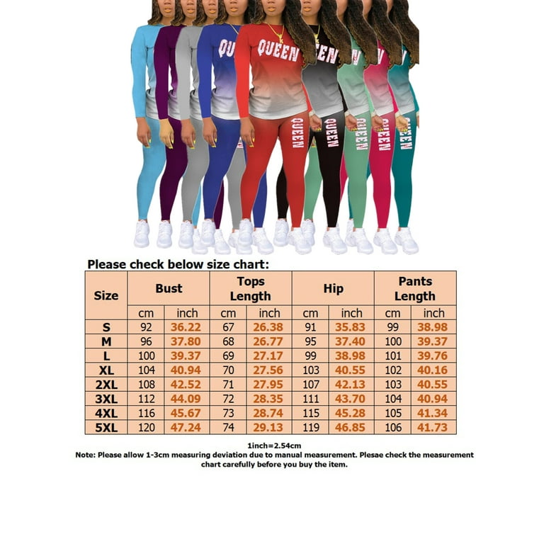 Calzi 2pcs Women Long Sleeve Lounge Sport Outfits Set Fall Jogger  Sweatshirt+Pants Set Tracksuit Sweat Suits Jogger Workout Set Jumpsuits  Loungewear Outfits For Ladies Size S-5XL 
