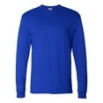 thumbnail image 5 of Hanes Essential-T Men's Long Sleeve T-Shirt, Crewneck, Classic Fit Cotton Tee, Athletic Royal, 2XL, 5 of 5