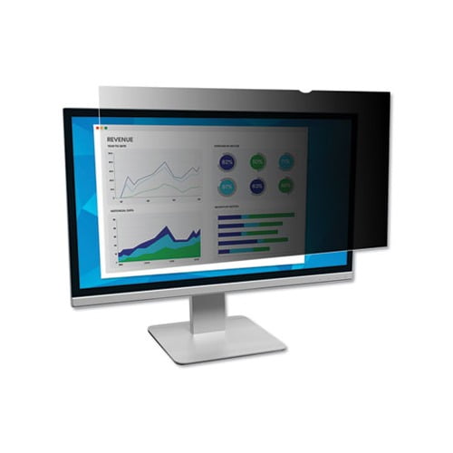 Frameless Blackout Privacy Filter for 24 Widescreen Monitor 16:9 Aspect Ratio