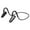 Black, variant on Open Ear Headphones Wireless Bluetooth, Clip-On Earbuds with 4 ENC Noise Cancelling Mic, Stable Fit, Dual Connection, EQ Customized, Sports Earphones for Workout/Running - Green