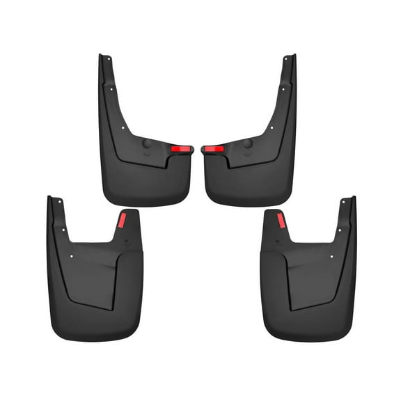 Husky Liners 58146 Custom Molded Mud Flaps Fit 19–24 Ram 1500 w/o OE Fender Flares, Excl. Rebel – Front & Rear