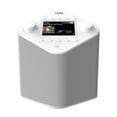 thumbnail image 1 of Naki Pulse - Reproductor de Música Kosher en Streaming Online (Blanco) con Bocina Única de 5W, Base Antideslizante de Goma y Bluetooth, 1 of 3