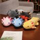 thumbnail image 2 of 23-80cm Kawaii Colorful Newt Plush Toy Stuffed Cute Axolotl Salamander Fuzzy Plush Fish Appeasing Long Pillow Cushion Kids Gift, 2 of 5