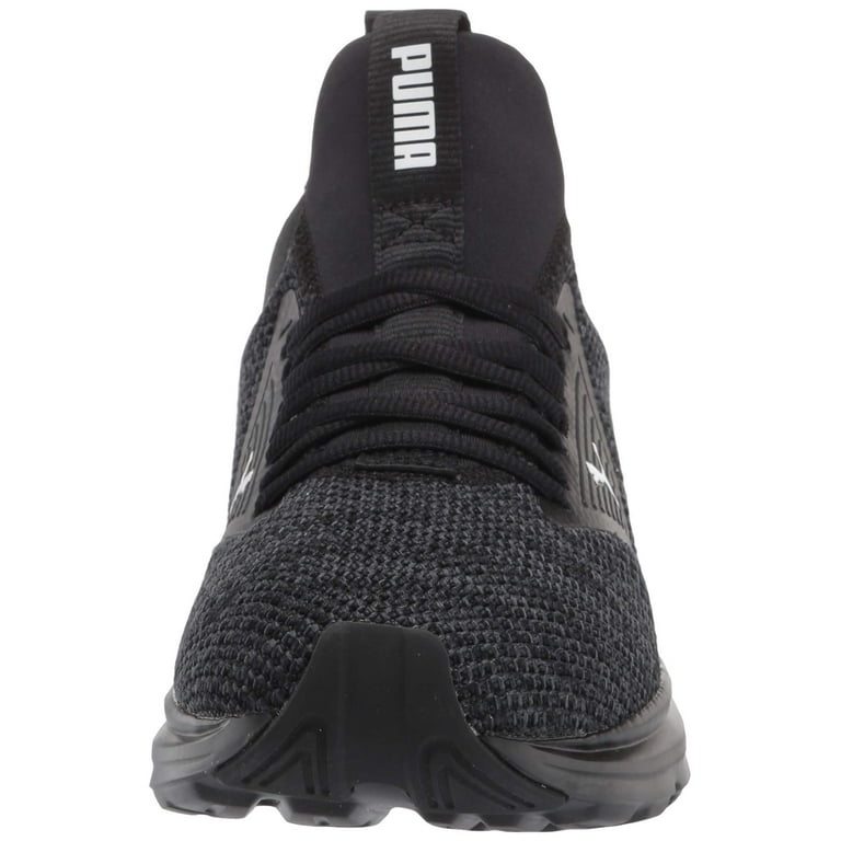PUMA mens Enzo Beta Woven Running Shoe, Puma Black-asphalt  display picture 3