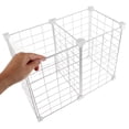 thumbnail image 3 of Greenadscape Wire Baskets For Freezer Food Storage Cold Air Isolation White Freezer Basket 1Pcs, 3 of 8
