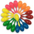thumbnail image 1 of Maracas OuMuaMua Mini de plástico, 48 unidades, para regalos de fiesta para niños, 1 of 9