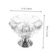 thumbnail image 4 of unbranded 6Ud Tirador Transparente Para Cajones Y Armarios Con De Cristal Claro Para Uso En Casa, 4 of 6
