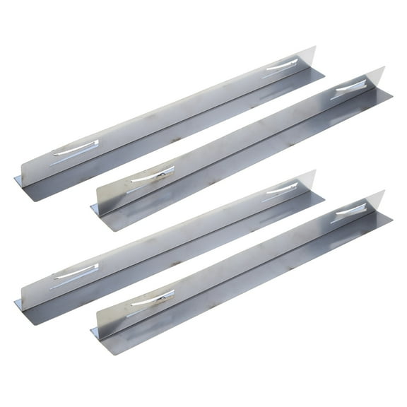 1 Set Kitchen Stove Counter Gaps Cover Stainless Steel Gaps Cover Cooktop Trim Stove Gaps Guard Gaps Filler Heat Resista
