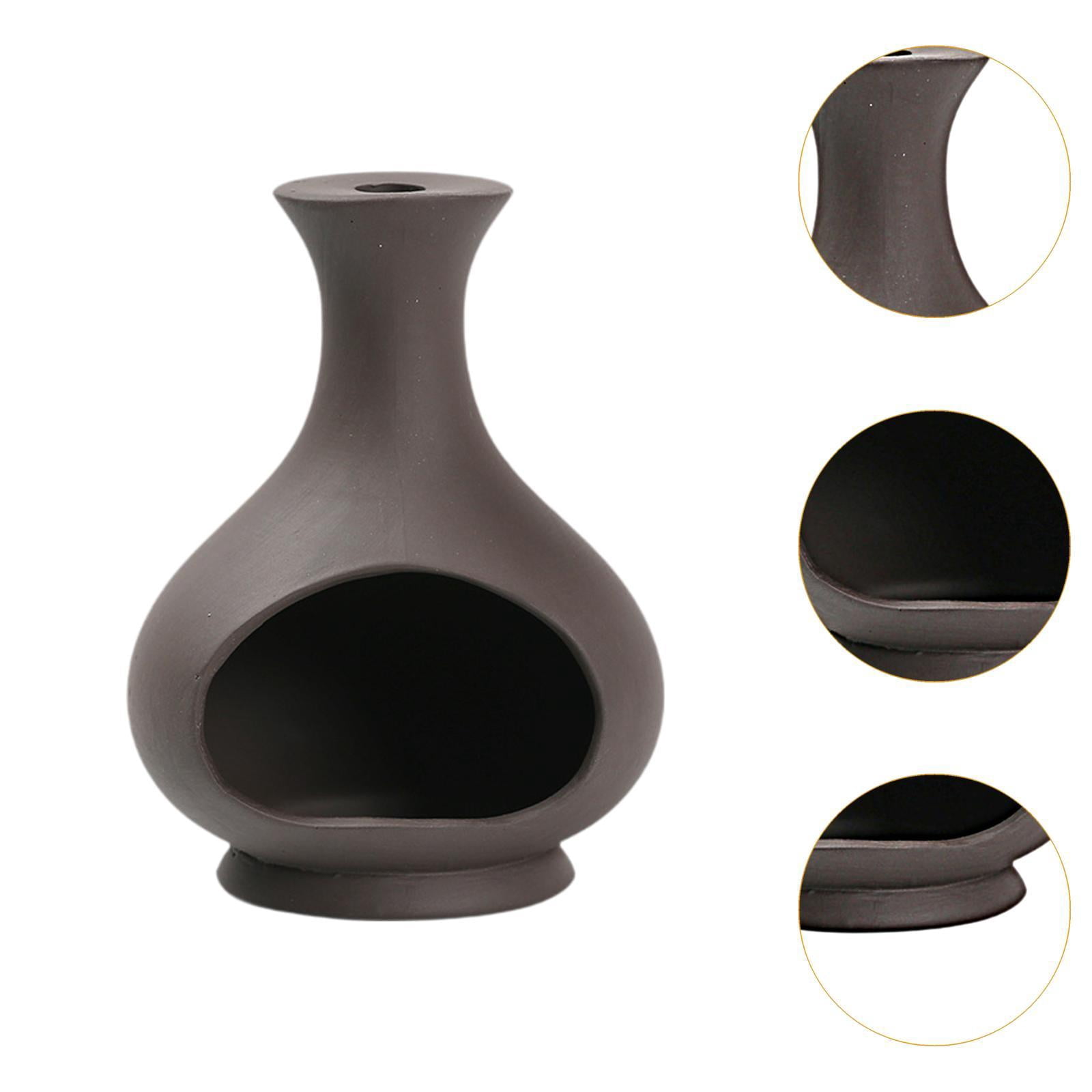 Zxpjkyu Palo Santo Holder Incense Burner Housewarming Gift Home Fragrance Desk Porcelain Bottle Shaped