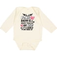 thumbnail image 3 of Inktastic Hunting Season Bows Racks & Deer Tracks Girls Long Sleeve Baby Bodysuit, 3 of 5