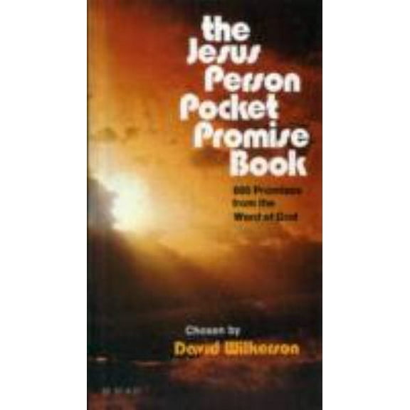 Pre-Owned The Jesus Person Pocket Promise Book:800 Promises From the Word of God (Paperback) 0830701915 9780830701919