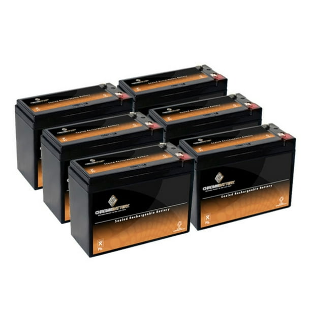 New 12V 10AH Sealed Lead Acid Currie Izip Ezip ebike Battery Electric Bike Shop (6 Pack