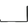thumbnail image 4 of Ekena Millwork 2"W x 12"D x 7"H Steel Hanging Shelf Bracket, Powder Coated Black, 4 of 10