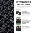 thumbnail image 6 of Interlocking Deck Tiles, 12 PCS 12" x 12" Patio Tiles Waterproof Plastic Outdoor Flooring Covering All Weather for Walkway Front Porch Poolside Balcony Backyard, 6 of 20