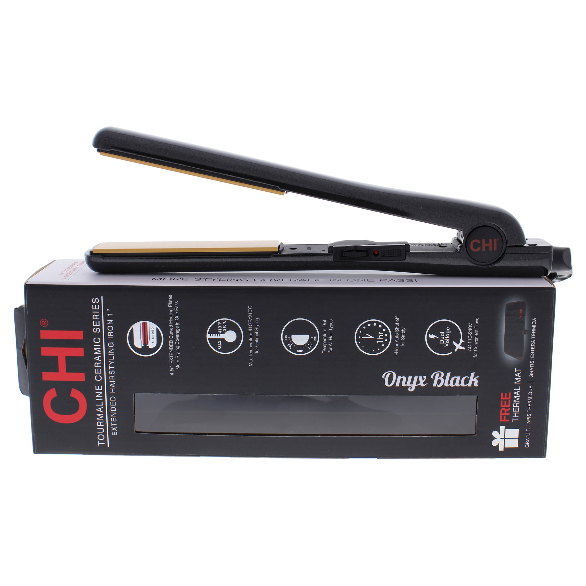 Chi air damp to dry tourmaline ceramic flat clearance iron