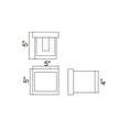 thumbnail image 2 of CWI Lighting Lilliana LED Wall Sconce Black Finish Home Decor, 2 of 2