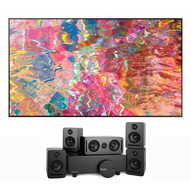 Samsung QN55Q80BAFXZA 55" 4K Ultra HD Smart TV with a Platin MONACO51