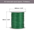 thumbnail image 2 of Unique Bargains Beading Thread Bracelet Weave Bead Craft Cord 2mm 78M/Roll (85-Yards) Decorative String, Green, 2 of 7