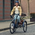 thumbnail image 4 of Viribus 26" Adult Electric Tricycle 250W Electric Trike with 36V 13Ah Battery UL 2271 Blue, 4 of 10