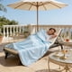 thumbnail image 5 of Comforter Queen Size Summer Blanket Lightweight Ice Silk Quilt Solid Color Washable Breathable Thin Coverlet For Hot Sleepers Night Sweats For A, 5 of 6