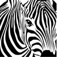 thumbnail image 2 of Zebra Wall Mural by Wallmonkeys Peel and Stick Graphic (36 in H x 36 in W) WM277444, 2 of 4
