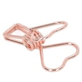 thumbnail image 1 of Cat Binder Clamps,100Pcs Cat Binder Clamps Hollow Binder Clips Metal Binder Clips Enhanced Durability, 1 of 5
