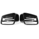thumbnail image 1 of 1 par de cubiertas de espejo retrovisor de repuesto negro para Benz E, 1 of 6