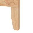 thumbnail image 5 of Baxton Studio Hosea Japandi Platform bed, King, Natural, 5 of 10