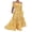 Yellow, variant on Michellecmm Women Long Dresses Off Shoulder Off Shoulder Floral Summer Dress