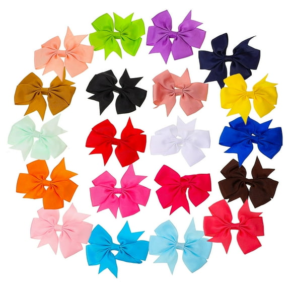 WINOMO 20Set Toddler Hairpins Hair Accessories Assorted Colors for Christmas