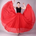 thumbnail image 1 of Falda de gasa de 720 grados para mujer, traje de baile de Ballet, ropa de práctica de bailarina Gitana, falda larga surtida, vestidos de fiesta, 1 of 5