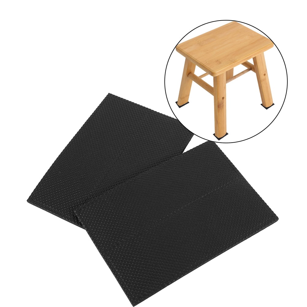 Garosa 4pcs Black Non Slip Self Adhesive Floor Protectors