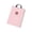 Pink, variant on Zipper File Bag A4 Canvas Document Bag Dustproof Folders Zipper Pouch Document Holders for Offices Home School Travel
